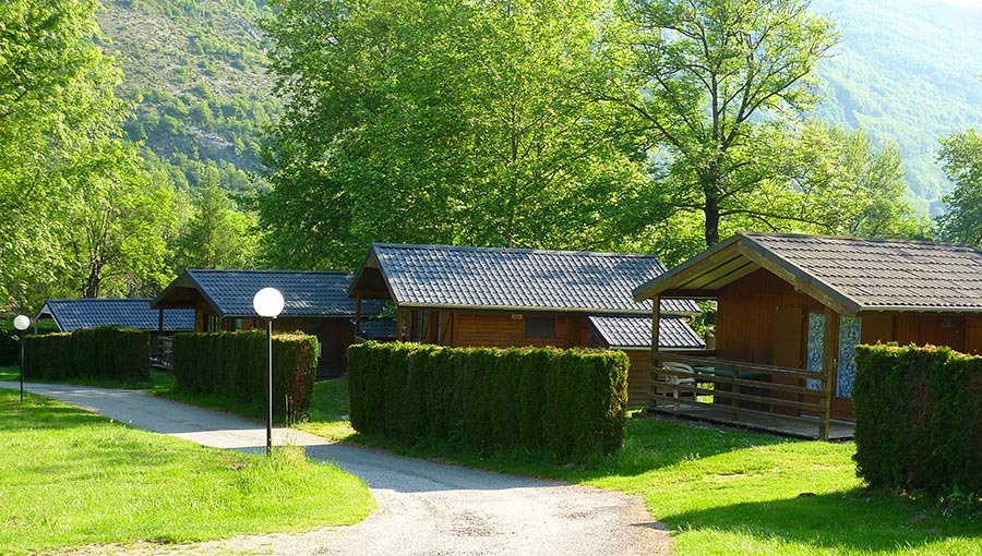 location chalet camping ariège
